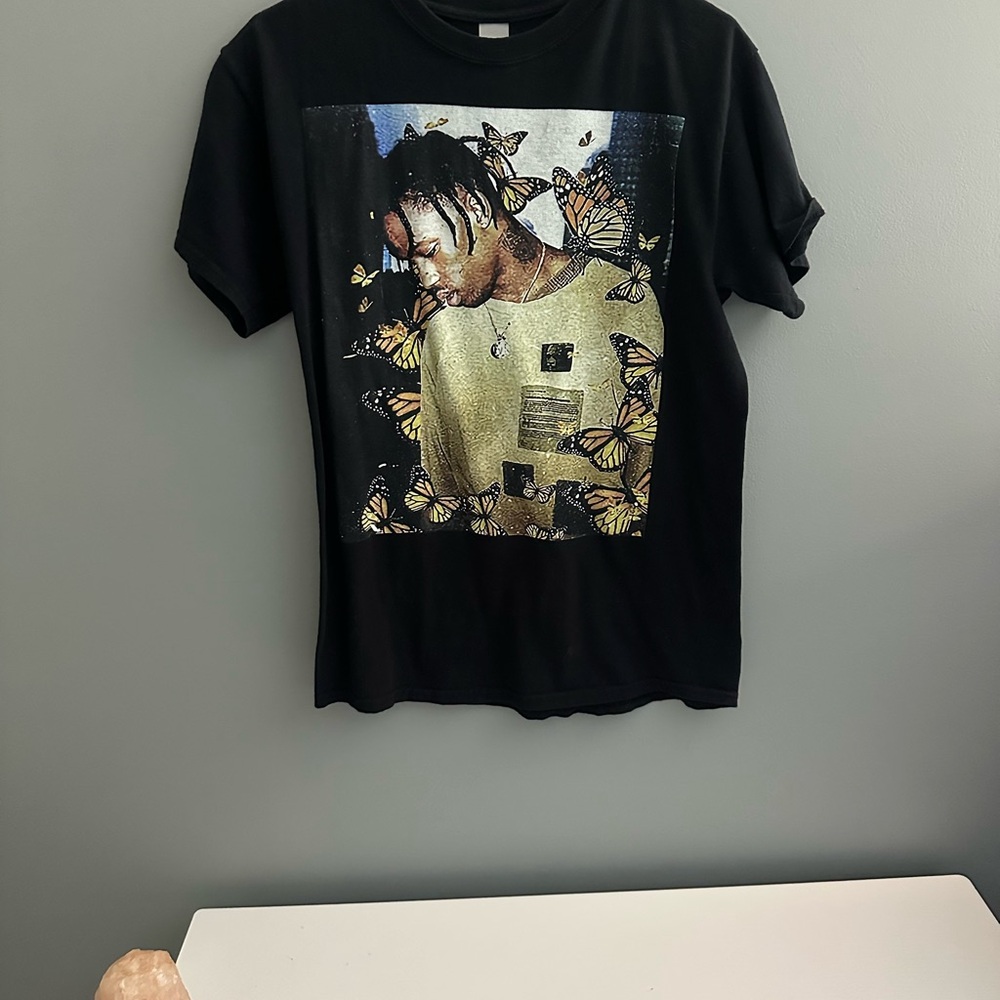 Black Graphic Kids T-Shirt